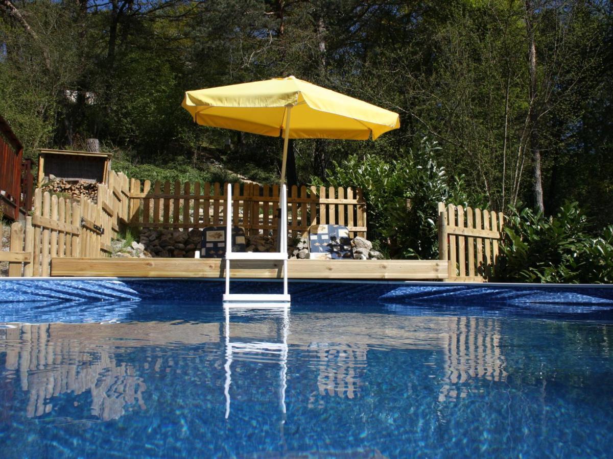 Pretty Chalet In Beaulieu With Private Pool Exterior photo