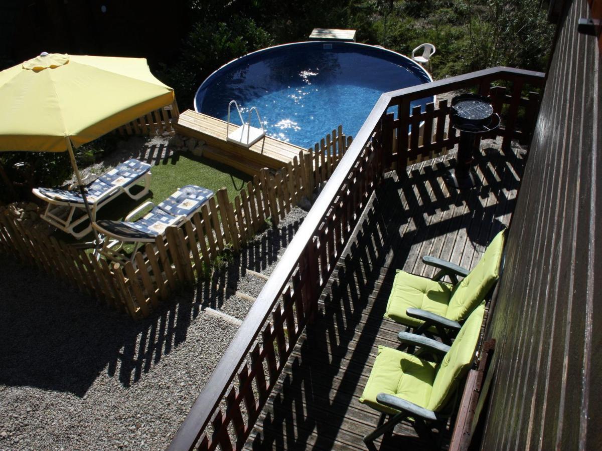 Pretty Chalet In Beaulieu With Private Pool Exterior photo